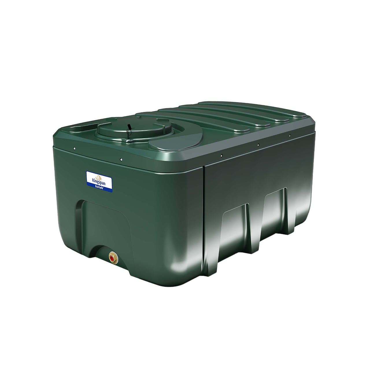 EcoSafe Low Profile Bunded Oil Tank 1,200 Litres Kingspan GB
