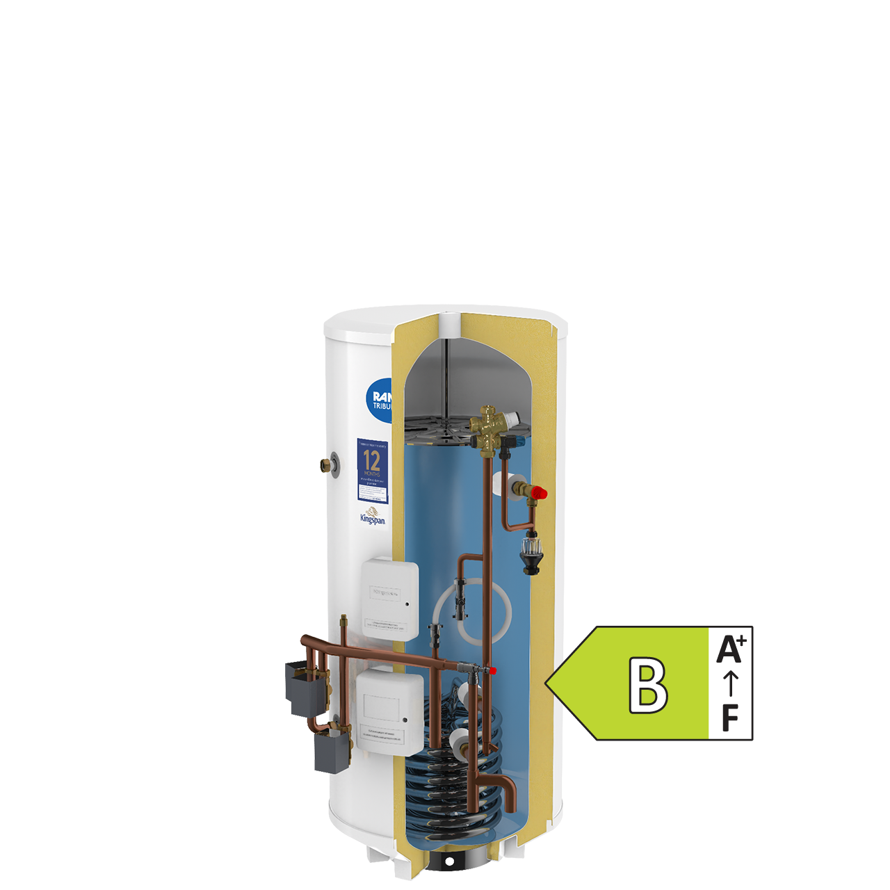 Tribune Xe PrePlumb System Fit Twin Zone Kingspan GB